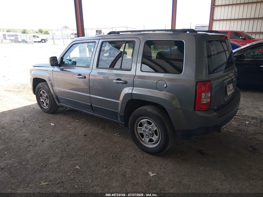 2014 JEEP PATRIOT auction photo 3