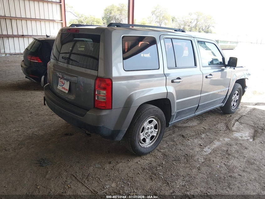 2014 JEEP PATRIOT auction photo 4