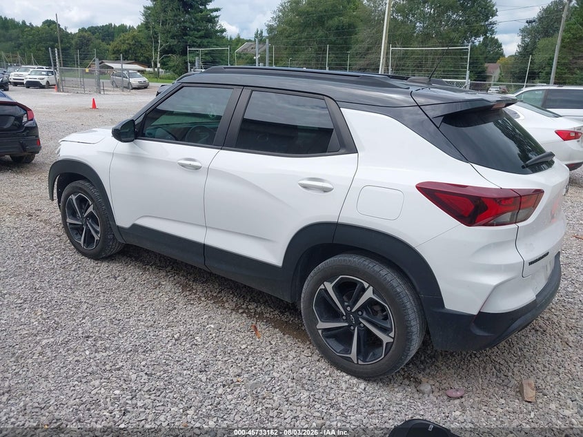2021 CHEVROLET TRAILBLAZER auction photo 3