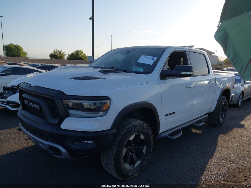 Vin: 1c6srflt3mn830298, lot: 46231877, ram 1500 rebel  4x4 5'7 box 20212