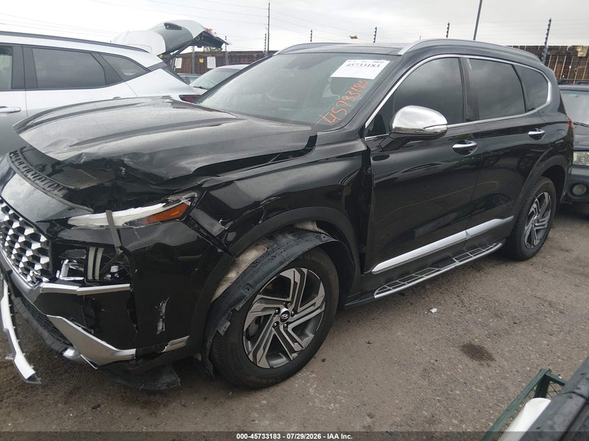 Vin: 5nms3daj5nh468473, lot: 46231882, hyundai santa fe sel 20222
