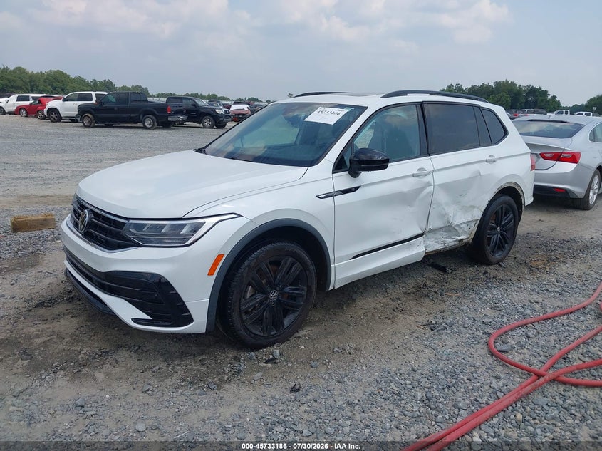 Vin: 3vvcb7ax1nm069748, lot: 46231885, volkswagen tiguan 2.0t se r-line black 20222