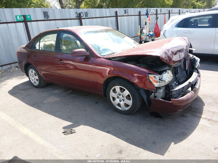 2010 HYUNDAI SONATA auction photo 1