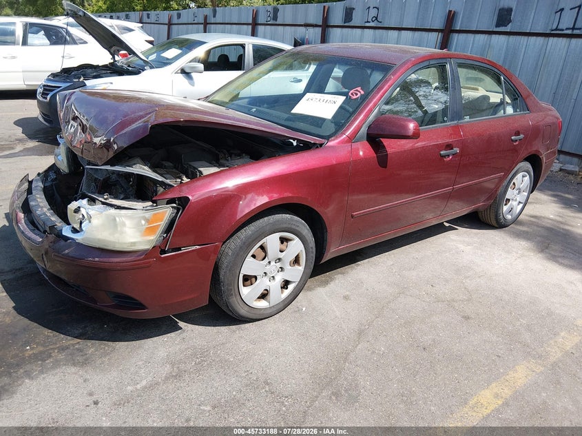 2010 HYUNDAI SONATA auction photo 2