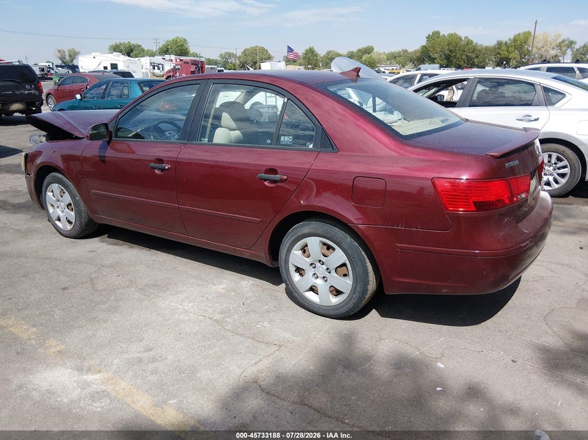 2010 HYUNDAI SONATA auction photo 3