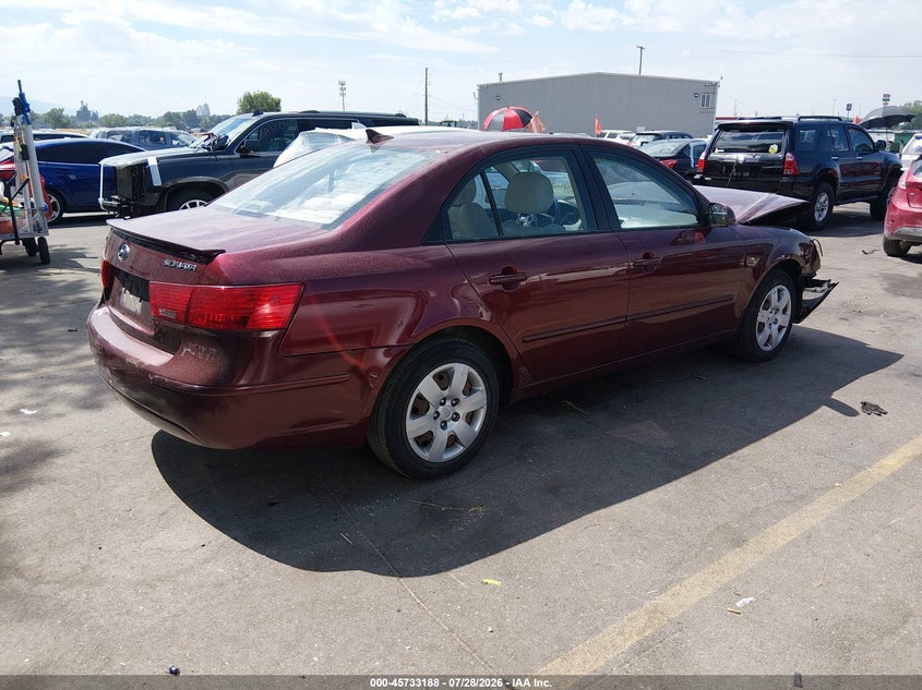2010 HYUNDAI SONATA auction photo 4