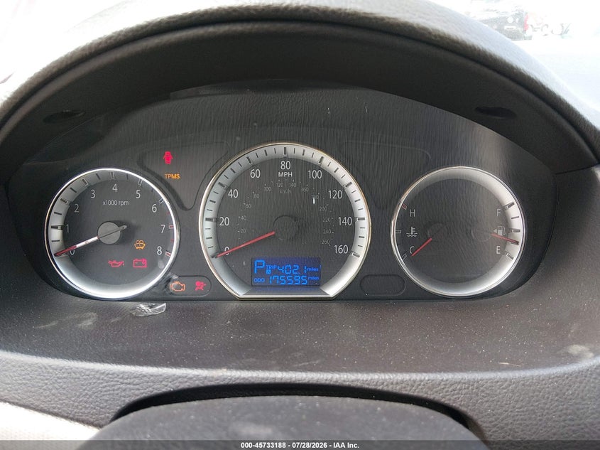 2010 HYUNDAI SONATA auction photo 7