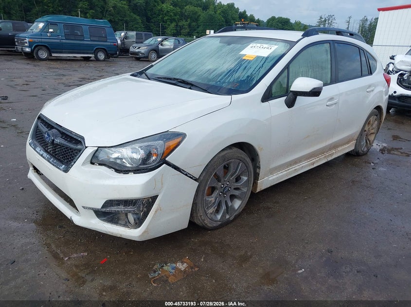 2015 Subaru Impreza, Flood, IAAI, VIN JF1GPAT68FH251977 — photo 2