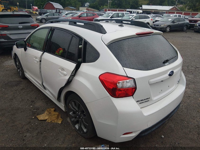 Vin: jf1gpat68fh251977, lot: 46231892, subaru impreza 2.0i sport premium 20153