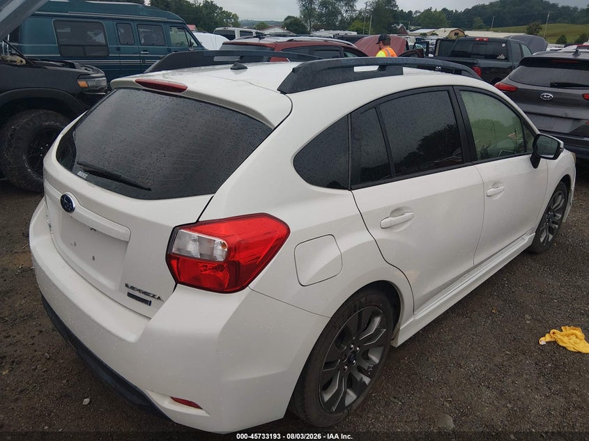 Vin: jf1gpat68fh251977, lot: 46231892, subaru impreza 2.0i sport premium 20154