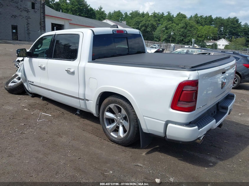 Vin: 1c6srfht1kn874323, lot: 46231895, ram 1500 limited  4x4 5'7 box 20193