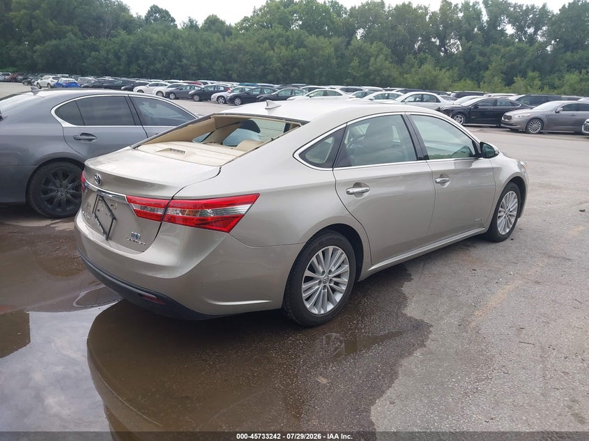 Vin: 4t1bd1eb2fu045211, lot: 46231941, toyota avalon hybrid limited 20154