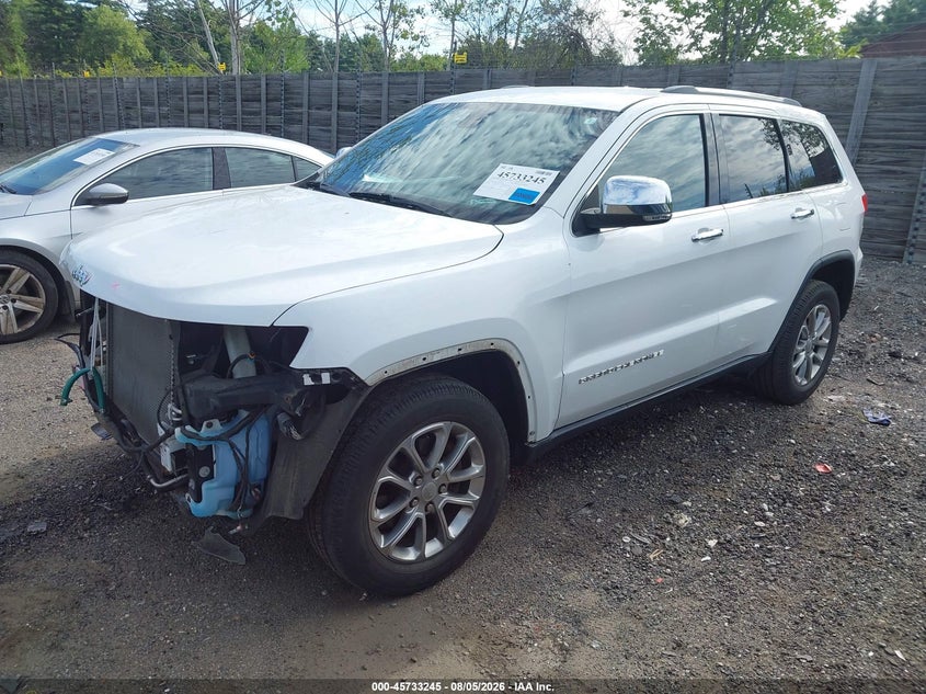 Vin: 1c4rjfbgxfc724142, lot: 46231944, jeep grand cherokee limited 20152