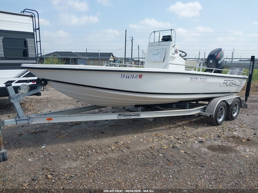 2000 ROBALO 2109 auction photo 2