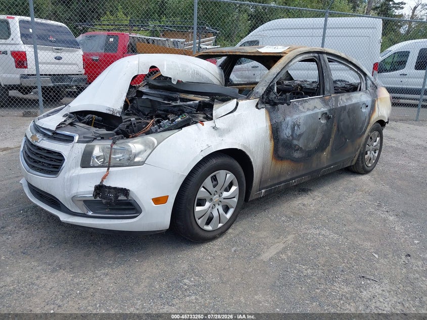 Vin: 1g1pc5sh1g7183585, lot: 46231948, chevrolet cruze limited ls auto 20162