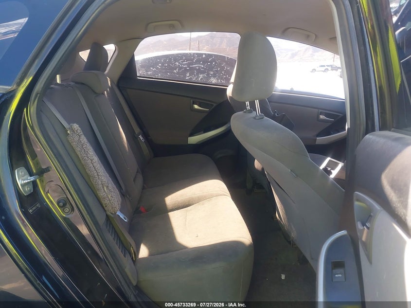 2012 TOYOTA PRIUS auction photo 8