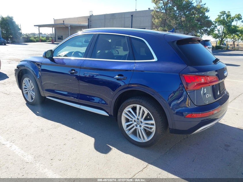 Vin: wa1bnafy1j2098744, lot: 46231973, audi q5 2.0t premium/2.0t tech premium 20183