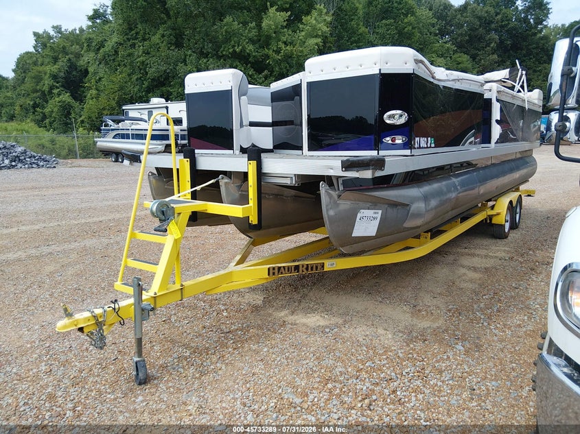 2006 EVOLUTION POWER BOATS PONTOON BOAT auction photo 2