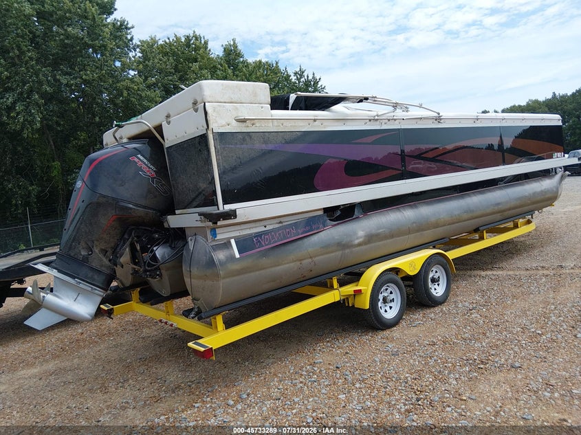 2006 EVOLUTION POWER BOATS PONTOON BOAT auction photo 4