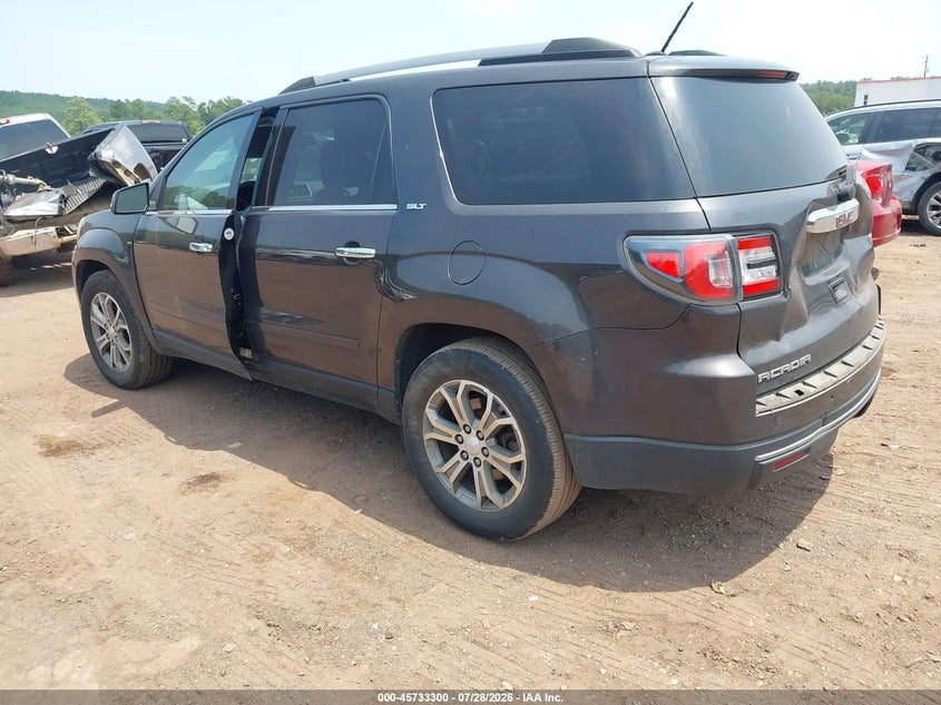 Vin: 1gkkrskdxfj158525, lot: 46231999, gmc acadia slt-2 20153