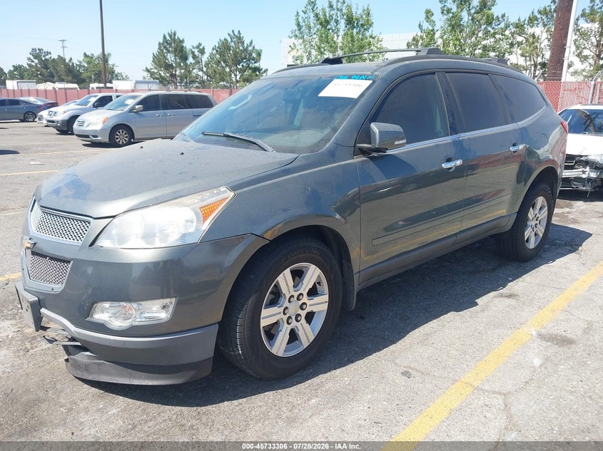 Vin: 1gnkrjed9bj105432, lot: 46232005, chevrolet traverse lt w/2lt 20112