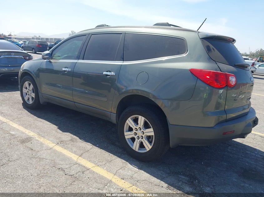 Vin: 1gnkrjed9bj105432, lot: 46232005, chevrolet traverse lt w/2lt 20113