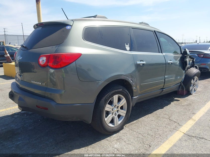 Vin: 1gnkrjed9bj105432, lot: 46232005, chevrolet traverse lt w/2lt 20114