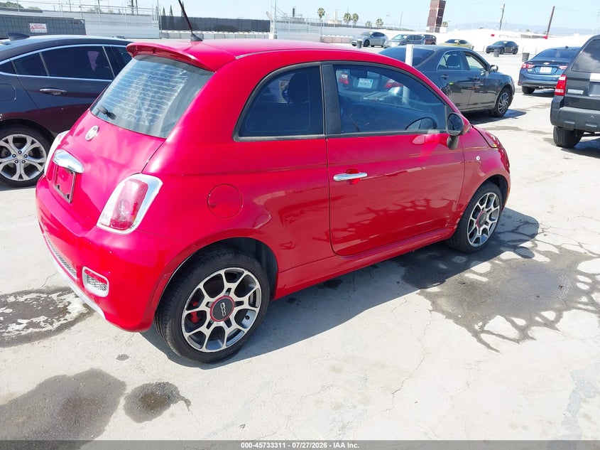 2012 FIAT 500 auction photo 4