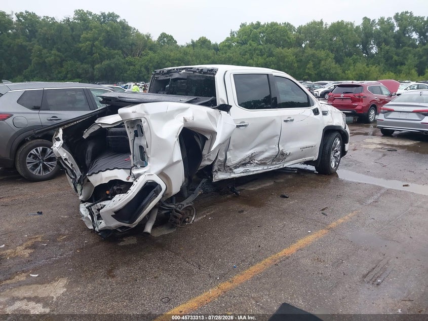 Vin: 3gtuugedxng675772, lot: 46232012, gmc sierra 1500 4wd  short box denali 20224