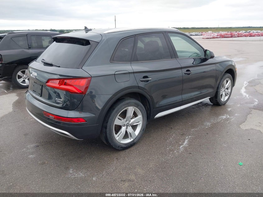 Vin: wa1anafy7j2077568, lot: 46232031, audi q5 2.0t premium/2.0t tech premium 20184