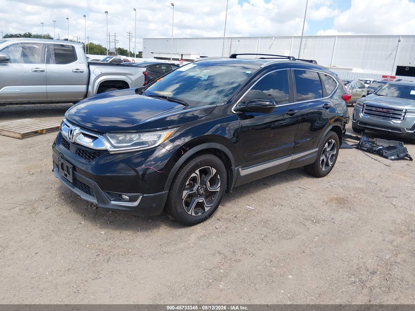 2018 Honda CR-V, Rear, IAAI, VIN 7FARW1H93JE002606 — photo 2