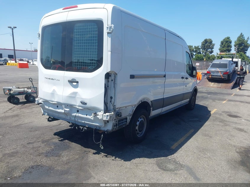 Vin: 1ftyr2cm2gkb50550, lot: 46232061, ford transit-250 20164