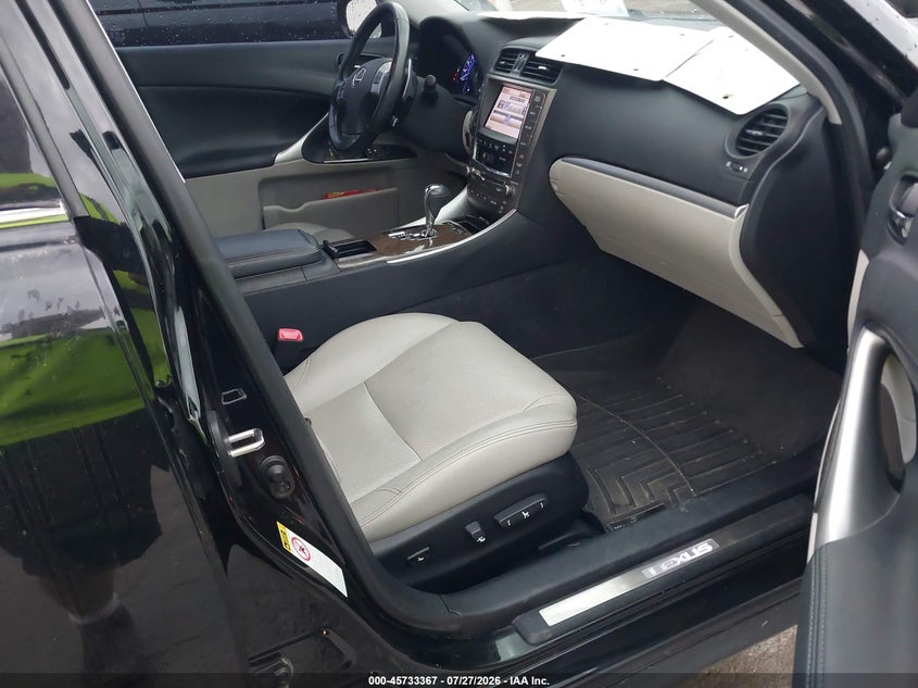 2012 LEXUS IS 250 auction photo 5