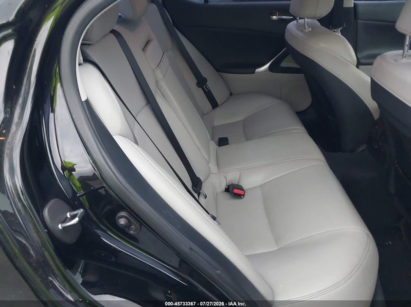 2012 LEXUS IS 250 auction photo 8
