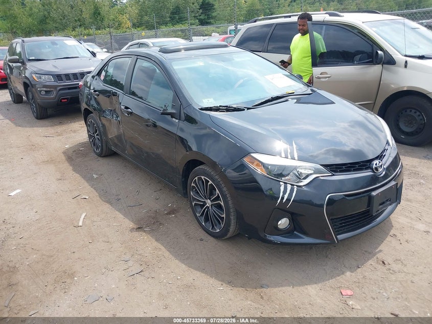 2015 TOYOTA COROLLA auction photo 1