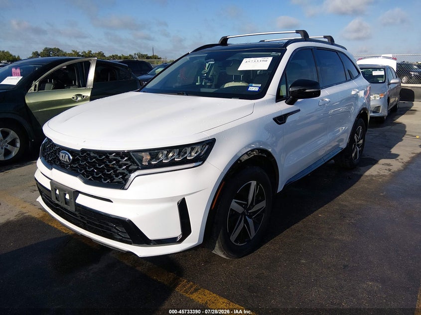 Vin: 5xyrl4lc3mg052685, lot: 46232089, kia sorento s 20212