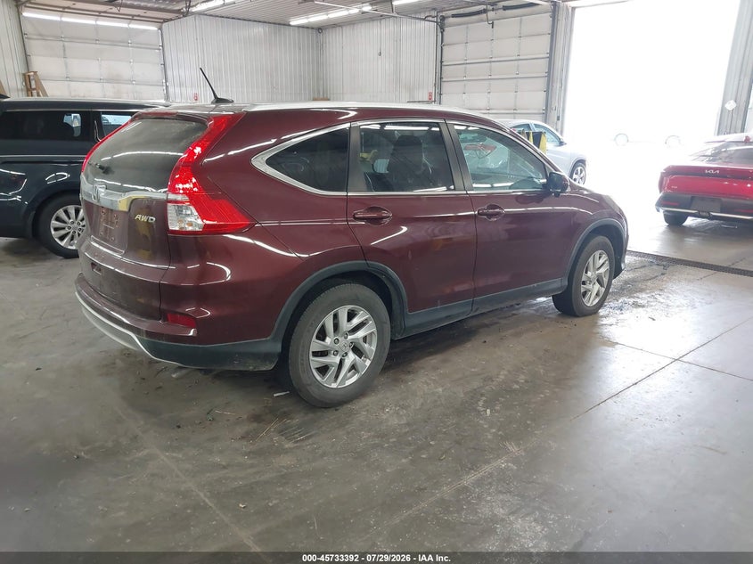 Vin: 5j6rm4h71gl040496, lot: 46232091, honda cr-v ex-l 20164