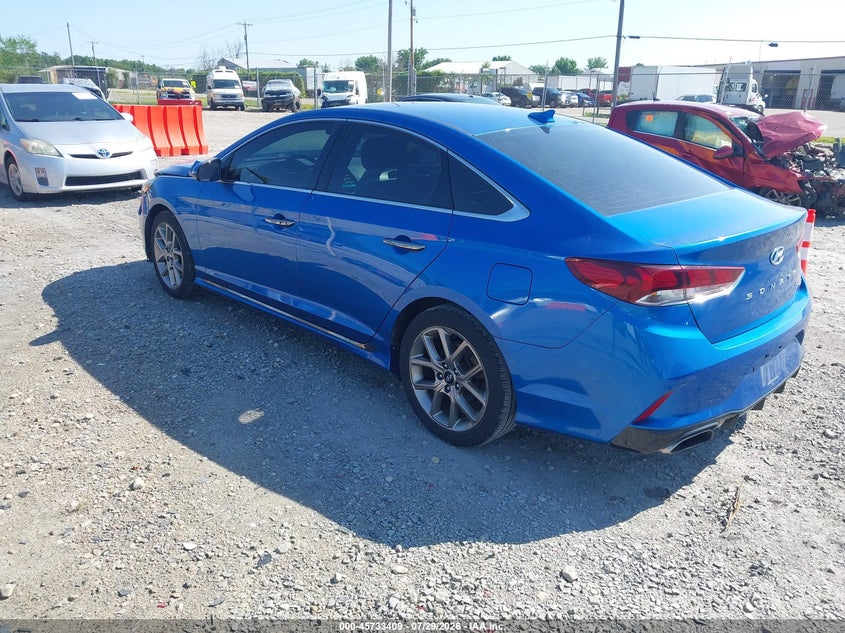 Vin: 5npe34ab2jh637349, lot: 46232108, hyundai sonata sport 2.0t 20183