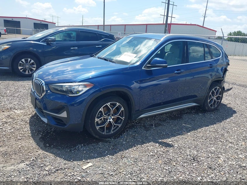 Vin: wbxjg9c06m5s10002, lot: 46232121, bmw x1 xdrive28i 20212
