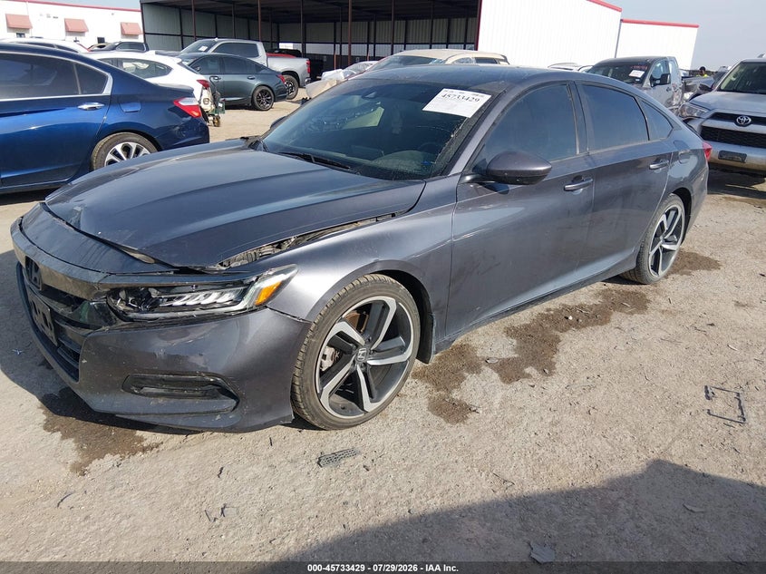 Vin: 1hgcv1f3xja145999, lot: 46232128, honda accord sport 20182