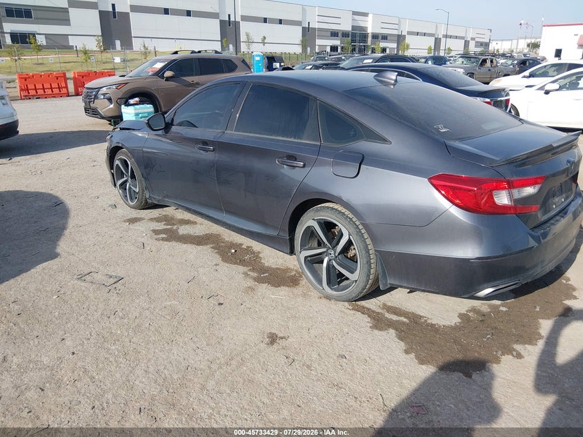 Vin: 1hgcv1f3xja145999, lot: 46232128, honda accord sport 20183