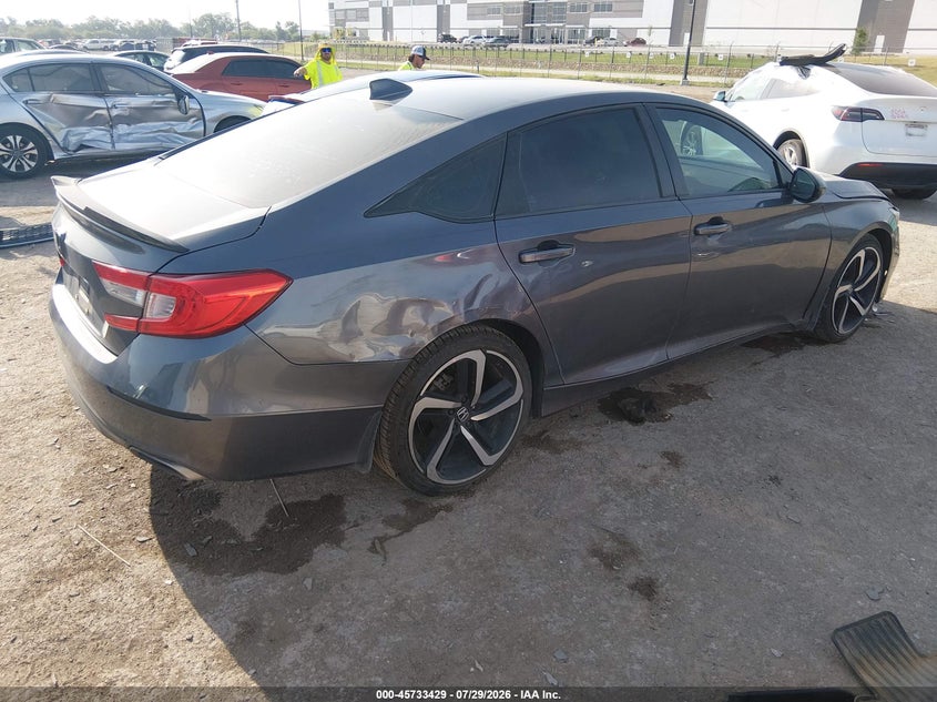 Vin: 1hgcv1f3xja145999, lot: 46232128, honda accord sport 20184