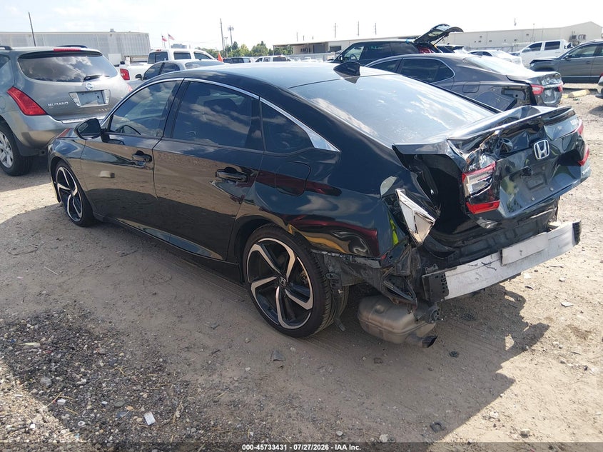 Vin: 1hgcv1f36la058135, lot: 46232130, honda accord sport 20203