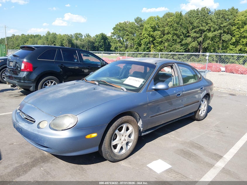 1999 Ford Taurus, Обычный износ, IAAI, VIN 1FAFP53S3XA331827 — фото 2