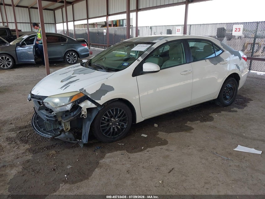 Vin: 5yfburhe1gp368611, lot: 46232134, toyota corolla le 20162