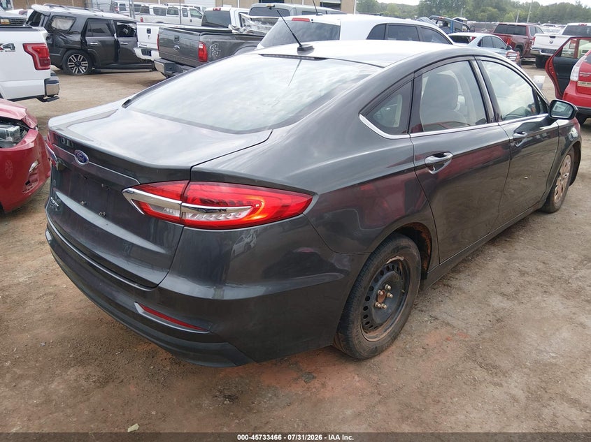 Vin: 3fa6p0g72kr231628, lot: 46232165, ford fusion s 20194