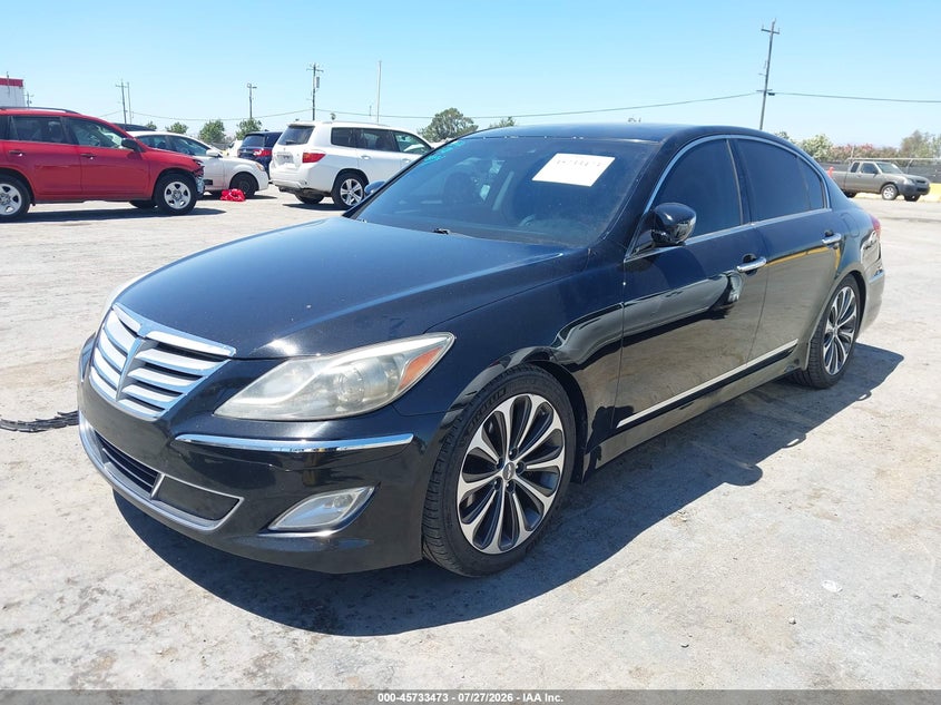 Vin: kmhgc4dhxcu164314, lot: 46232172, hyundai genesis 5.0 r-spec 20122