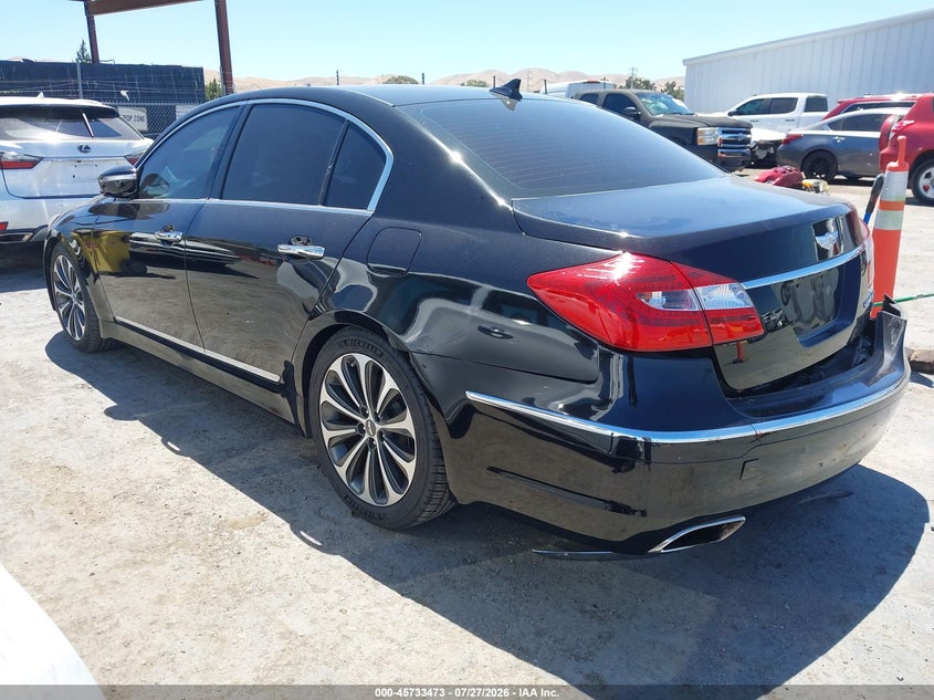 Vin: kmhgc4dhxcu164314, lot: 46232172, hyundai genesis 5.0 r-spec 20123