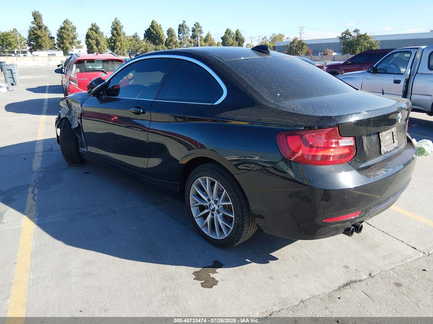 Vin: wba1f9c58gv546781, lot: 46232173, bmw 228i 20163