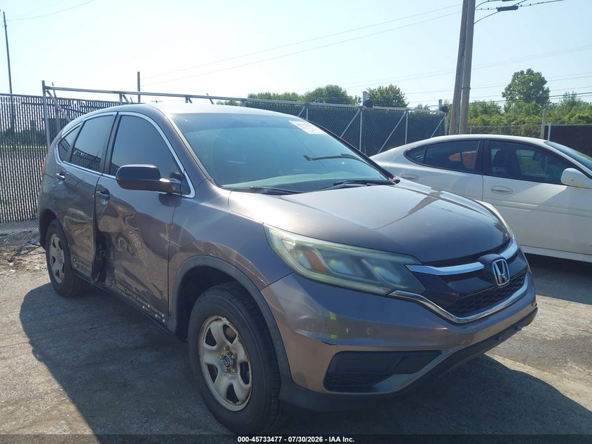Vin: 3czrm3h30fg707612, lot: 46232176, honda cr-v lx 2015 img_1
